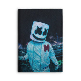 Обложка для автодокументов с принтом MARSHMELLO в Белгороде, натуральная кожа |  размер 19,9*13 см; внутри 4 больших “конверта” для документов и один маленький отдел — туда идеально встанут права | dj | marshmello | usa | америка | клубная музыка | маршмелло | музыка | музыкант