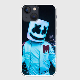 Чехол для iPhone 13 mini с принтом MARSHMELLO в Белгороде,  |  | dj | marshmello | usa | америка | клубная музыка | маршмелло | музыка | музыкант