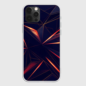 Чехол для iPhone 12 Pro Max с принтом STRIPES ORANGE 3D в Белгороде, Силикон |  | abstract | geometry | orange | абстракция | геометрия | градиент | линии | оранжевый