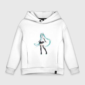 Детское худи Oversize хлопок с принтом Hatsune Miku в Белгороде, френч-терри — 70% хлопок, 30% полиэстер. Мягкий теплый начес внутри —100% хлопок | боковые карманы, эластичные манжеты и нижняя кромка, капюшон на магнитной кнопке | anime | aquamarin | aquamarine | everlasting | hatsune | j pop | miku | projectdiva | singer | summer | vocaloid | аквамарин | аниме | бесконечное | вокалоид | лето | мику | певица | хацуне | хацунэ