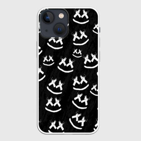 Чехол для iPhone 13 mini с принтом MARSHMELLO PATTERN в Белгороде,  |  | dj | marshmello | usa | америка | клубная музыка | маршмелло | музыка | музыкант