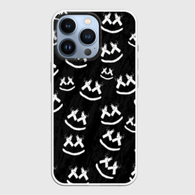 Чехол для iPhone 13 Pro с принтом MARSHMELLO PATTERN в Белгороде,  |  | dj | marshmello | usa | америка | клубная музыка | маршмелло | музыка | музыкант