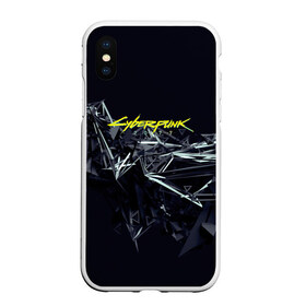 Чехол для iPhone XS Max матовый с принтом Cyber Punk 2077 в Белгороде, Силикон | Область печати: задняя сторона чехла, без боковых панелей | 2077 | cd projekt red | cyberpunk | cyberpunk 2077 | game | арт | будущее | видеоигра | игра | киберпанк 2077 | киборг | киборги