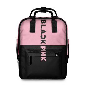 Женский рюкзак 3D с принтом BlackPink в Белгороде, 100% полиэстер | лямки с регулируемой длиной, сверху ручки, чтобы рюкзак нести как сумку. Основное отделение закрывается на молнию, как и внешний карман. Внутри два дополнительных кармана, один из которых закрывается на молнию. По бокам два дополнительных кармашка, куда поместится маленькая бутылочка
 | black  pink | blackpink | jennie | jisoo | k pop | lalisa | группа | к поп | корейская группа | розовый | черный