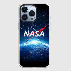 Чехол для iPhone 13 Pro с принтом NASA в Белгороде,  |  | Тематика изображения на принте: galaxy | nasa | planet | star | астрономия | галактика | звезды | космос | надписи | наса | планета