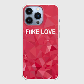 Чехол для iPhone 13 Pro с принтом BTS FAKE LOVE в Белгороде,  |  | Тематика изображения на принте: bts | bts army | j hope | jimin | jin | jungkook | k pop | rap monster | rapmon | suga | v | бтс | группа | корея