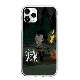 Чехол для iPhone 11 Pro матовый с принтом DON`T STARVE в Белгороде, Силикон |  | action | adventure | dont starve | gamer | player | twitch | игра