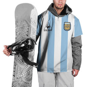 Накидка на куртку 3D с принтом Марадона Аргентина ретро в Белгороде, 100% полиэстер |  | maradona | аргентина | марадона | ретро