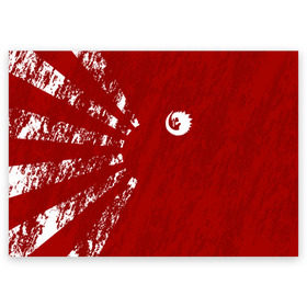 Поздравительная открытка с принтом GODZILLA в Белгороде, 100% бумага | плотность бумаги 280 г/м2, матовая, на обратной стороне линовка и место для марки
 | comic con | godzilla | gojira | logo | годзилла | знаки | иероглифы | лого | монстр | фильм | чудовище
