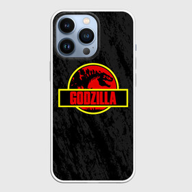 Чехол для iPhone 13 Pro с принтом JURASSIC GODZILLA | ГОДЗИЛЛА в Белгороде,  |  | comic con | godzilla | gojira | logo | годзилла | знаки | иероглифы | лого | монстр | фильм | чудовище