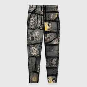 Мужские брюки 3D с принтом Don`t starve в Белгороде, 100% полиэстер | манжеты по низу, эластичный пояс регулируется шнурком, по бокам два кармана без застежек, внутренняя часть кармана из мелкой сетки | Тематика изображения на принте: 