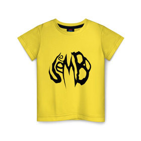 Детская футболка хлопок с принтом JEEMBO black в Белгороде, 100% хлопок | круглый вырез горловины, полуприлегающий силуэт, длина до линии бедер | jeembo | джангирян | джимбо