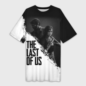 Платье-футболка 3D с принтом THE LAST OF US 2 | ОДНИ ИЗ НАС 2 в Белгороде,  |  | gamer | player | stels | the last of us | the last of us part 2 | бегун | джоэл | каннибалы | охотники | сталкер | топляк | цикады | щелкун | элли