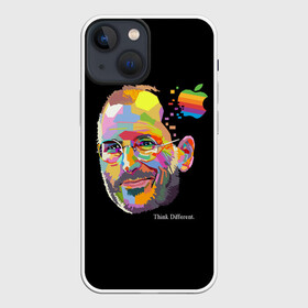 Чехол для iPhone 13 mini с принтом Стив Джобс   Think Different в Белгороде,  |  | apple | different | ipad | iphone | jobs | steve | steven | think | аппле | джобс | жобс | основатель | создатель | стив | стивен | эпл | яблоко
