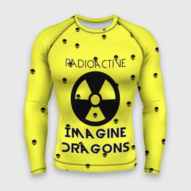 Мужской рашгард 3D с принтом Imagine Dragons radioactive в Белгороде,  |  | dragons | evolve | imagines | imagining | radioactive | вообрази драконов | имеджин драгонс | рок | хит