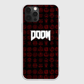 Чехол для iPhone 12 Pro Max с принтом DOOM Runes в Белгороде, Силикон |  | Тематика изображения на принте: 