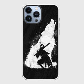 Чехол для iPhone 13 Pro Max с принтом DARK SOULS WOLF | ДАРК СОУЛС ВОЛК в Белгороде,  |  | dark souls | game | gamer | mmo | play | player | rpg | дарк соулс | игра | темные души