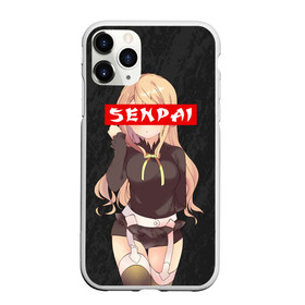 Чехол для iPhone 11 Pro Max матовый с принтом SENPAI (В ЦВЕТЕ) в Белгороде, Силикон |  | ahegao | kawai | kowai | oppai | otaku | senpai | sugoi | waifu | yandere | ахегао | ковай | отаку | сенпай | яндере