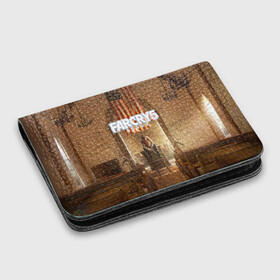 Картхолдер с принтом с принтом Far Cry 5 в Белгороде, натуральная матовая кожа | размер 7,3 х 10 см; кардхолдер имеет 4 кармана для карт; | 