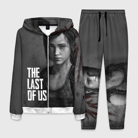 Мужской костюм 3D с принтом THE LAST OF US в Белгороде, 100% полиэстер | Манжеты и пояс оформлены тканевой резинкой, двухслойный капюшон со шнурком для регулировки, карманы спереди | gamer | player | stels | the last of us | the last of us part 2 | бегун | джоэл | каннибалы | охотники | сталкер | топляк | цикады | щелкун | элли