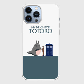 Чехол для iPhone 13 Pro Max с принтом Мой сосед Тоторо в Белгороде,  |  | 10 доктор | doctor who | my neighbor totoro | tardis | totoro | десятый доктор | доктор кто | тардис | тоторо