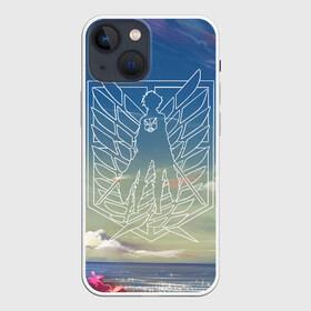 Чехол для iPhone 13 mini с принтом Wings в Белгороде,  |  | anime | attack on titan | аниме | атака титанов
