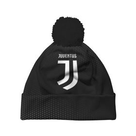 Шапка 3D c помпоном с принтом Juventus в Белгороде, 100% полиэстер | универсальный размер, печать по всей поверхности изделия | championship | fc | football | juventus | soccer | sport | одежда | спорт | спортивный | униформа | футбол | футбольный клуб | чемпионат | ювентус