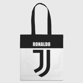 Сумка 3D повседневная с принтом Ronaldo Juventus в Белгороде, 100% полиэстер | Плотность: 200 г/м2; Размер: 34×35 см; Высота лямок: 30 см | cr7 | cristiano ronaldo | football | juventus | криштиану роналду | роналдо | роналду | ювентус