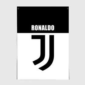 Постер с принтом Ronaldo Juventus в Белгороде, 100% бумага
 | бумага, плотность 150 мг. Матовая, но за счет высокого коэффициента гладкости имеет небольшой блеск и дает на свету блики, но в отличии от глянцевой бумаги не покрыта лаком | cr7 | cristiano ronaldo | football | juventus | криштиану роналду | роналдо | роналду | ювентус