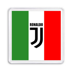 Магнит 55*55 с принтом Ronaldo Juventus Italy в Белгороде, Пластик | Размер: 65*65 мм; Размер печати: 55*55 мм | cr7 | cristiano ronaldo | football | juventus | криштиану роналду | роналдо | роналду | футбол | ювентус