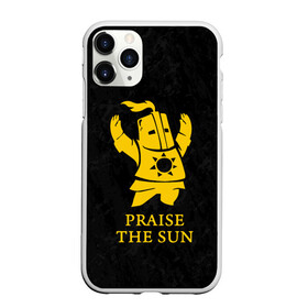 Чехол для iPhone 11 Pro матовый с принтом PRAISE THE SUN в Белгороде, Силикон |  | dark souls | game | gamer | knight | play | player | praise the sun | дарк соулс | доспехи | игры | надпись | рыцарь | темные души