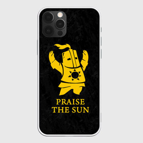 Чехол для iPhone 12 Pro Max с принтом PRAISE THE SUN в Белгороде, Силикон |  | dark souls | game | gamer | knight | play | player | praise the sun | дарк соулс | доспехи | игры | надпись | рыцарь | темные души