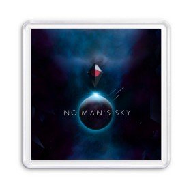 Магнит 55*55 с принтом No Man’s Sky в Белгороде, Пластик | Размер: 65*65 мм; Размер печати: 55*55 мм | no man sky | no mans sky | no man’s sky | no man’s sky next