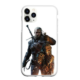 Чехол для iPhone 11 Pro Max матовый с принтом The Witcher в Белгороде, Силикон |  | witcher | ведьмак | геральт