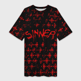 Платье-футболка 3D с принтом FAR CRY 5 SINNER | ФАР КРАЙ ГРЕШНИК в Белгороде,  |  | far cry | sinner
