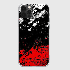 Чехол для iPhone 12 Pro Max с принтом БРЫЗГИ КРАСОК в Белгороде, Силикон |  | black.white | dirty | paints | red | texture | белый | брызги | грязный | краски | красный | текстура | черный