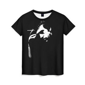 Женская футболка 3D с принтом Высоцкий в Белгороде, 100% полиэфир ( синтетическое хлопкоподобное полотно) | прямой крой, круглый вырез горловины, длина до линии бедер | владимир высоцкий | высоцкий