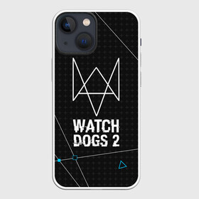 Чехол для iPhone 13 mini с принтом WATCH DOGS 2 в Белгороде,  |  | action | ct os | ded sec | fox | gamer | hacker | player | watch dogs | watch dogs 2 | знак лиса | хакер
