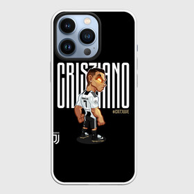 Чехол для iPhone 13 Pro с принтом Cristiano Ronaldo. Juventus в Белгороде,  |  | 7 | champion | cr7 | cristiano | footballer | forward | juventus | portugal | ronaldo | крис | криштиану | португалия | реал | рон | роналду | ронни | форвард | футболист | чемпион | ювентус