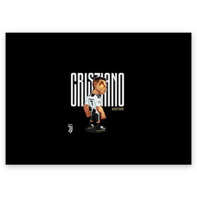 Поздравительная открытка с принтом Cristiano Ronaldo. Juventus в Белгороде, 100% бумага | плотность бумаги 280 г/м2, матовая, на обратной стороне линовка и место для марки
 | 7 | champion | cr7 | cristiano | footballer | forward | juventus | portugal | ronaldo | крис | криштиану | португалия | реал | рон | роналду | ронни | форвард | футболист | чемпион | ювентус