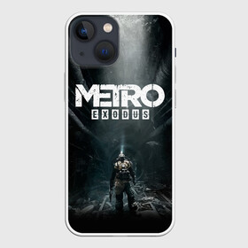 Чехол для iPhone 13 mini с принтом METRO EXODUS | МЕТРО ИСХОД АРТЁМ в Белгороде,  |  | exodus | horror | metro exodus | survival | игры | исход | метро | метро 2035