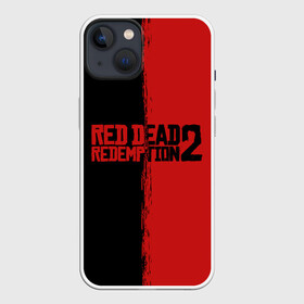 Чехол для iPhone 13 с принтом RED DEAD REDEMPTION 2 | RDR2 в Белгороде,  |  | rdr | rdr2 | red dead redemption 2 | rockstar | дикий запад | ковбои