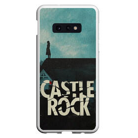 Чехол для Samsung S10E с принтом Castle Rock в Белгороде, Силикон | Область печати: задняя сторона чехла, без боковых панелей | castle rock | hulu | билл скарсгард | дж.дж. абрамс | касл рок | кубик в кубе | стивен кинг | шоушенк