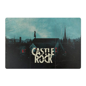 Магнитный плакат 3Х2 с принтом Castle Rock в Белгороде, Полимерный материал с магнитным слоем | 6 деталей размером 9*9 см | castle rock | hulu | билл скарсгард | дж.дж. абрамс | касл рок | кубик в кубе | стивен кинг | шоушенк