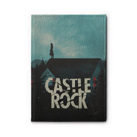 Обложка для автодокументов с принтом Castle Rock в Белгороде, натуральная кожа |  размер 19,9*13 см; внутри 4 больших “конверта” для документов и один маленький отдел — туда идеально встанут права | Тематика изображения на принте: castle rock | hulu | билл скарсгард | дж.дж. абрамс | касл рок | кубик в кубе | стивен кинг | шоушенк