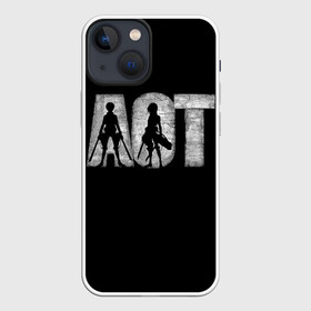 Чехол для iPhone 13 mini с принтом Атака Титанов (4) в Белгороде,  |  | anime | attack | attack on titan | titan | атака | атака титанов | бой | титан
