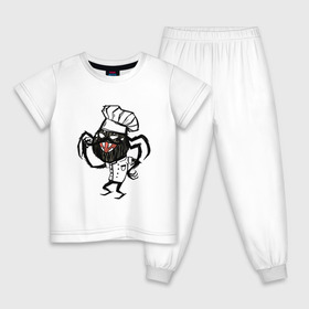 Детская пижама хлопок с принтом Webber в Белгороде, 100% хлопок |  брюки и футболка прямого кроя, без карманов, на брюках мягкая резинка на поясе и по низу штанин
 | Тематика изображения на принте: dont strave