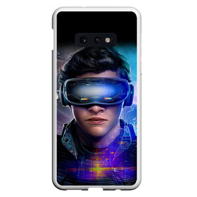 Чехол для Samsung S10E с принтом Ready Player One (PRO) [2] в Белгороде, Силикон | Область печати: задняя сторона чехла, без боковых панелей | game | games | one | player | player one | ready player one | retro | robot | игрок | игры | первому игроку приготовиться | ретро | робот | фильм