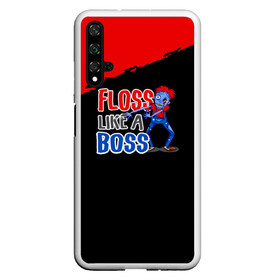 Чехол для Honor 20 с принтом Floss like a boss в Белгороде, Силикон | Область печати: задняя сторона чехла, без боковых панелей | dance | floss | flossing | like a boss | бос | движение | деб | дэб | кулаки | любит | размахивает | руками | руки | танец | танцевальное | флос | флосинг | флосс | флоссинг