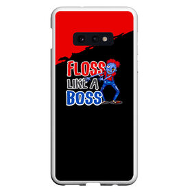 Чехол для Samsung S10E с принтом Floss like a boss в Белгороде, Силикон | Область печати: задняя сторона чехла, без боковых панелей | dance | floss | flossing | like a boss | бос | движение | деб | дэб | кулаки | любит | размахивает | руками | руки | танец | танцевальное | флос | флосинг | флосс | флоссинг